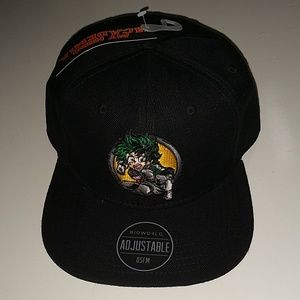 NWT My Hero Academia Izuku Midoriya Hat Cap